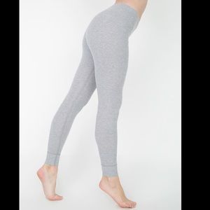 American apparel grey leggings XS